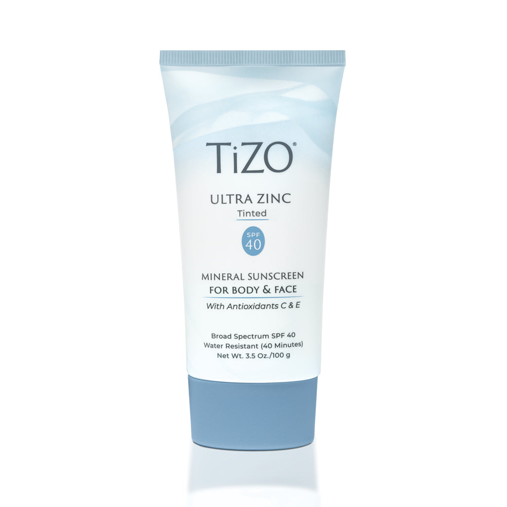 TiZO ULTRA ZINC Prot Solar Mineral Cara Cuerpo Color SPF40 100ml